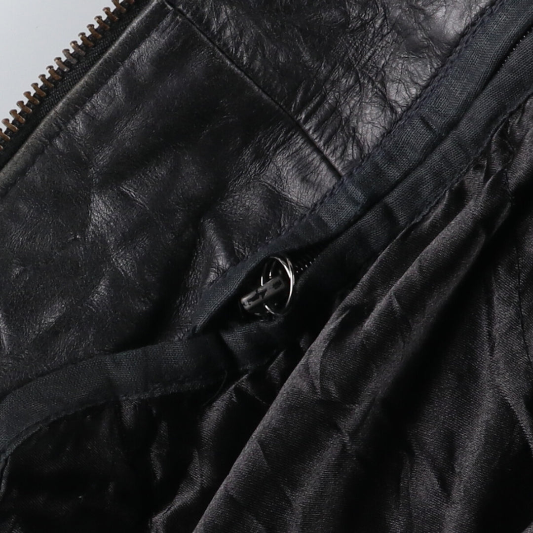 A-2 type leather flight jacket, men's equivalent to XXL /evb006393