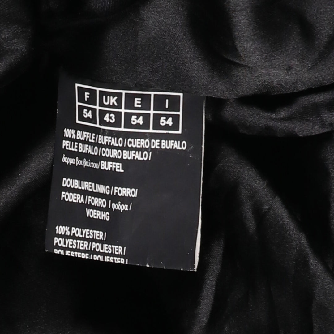 A-2 type leather flight jacket, men's equivalent to XXL /evb006393