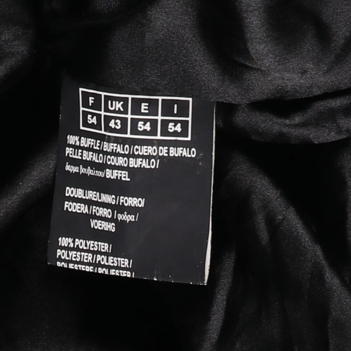 A-2 type leather flight jacket, men's equivalent to XXL /evb006393