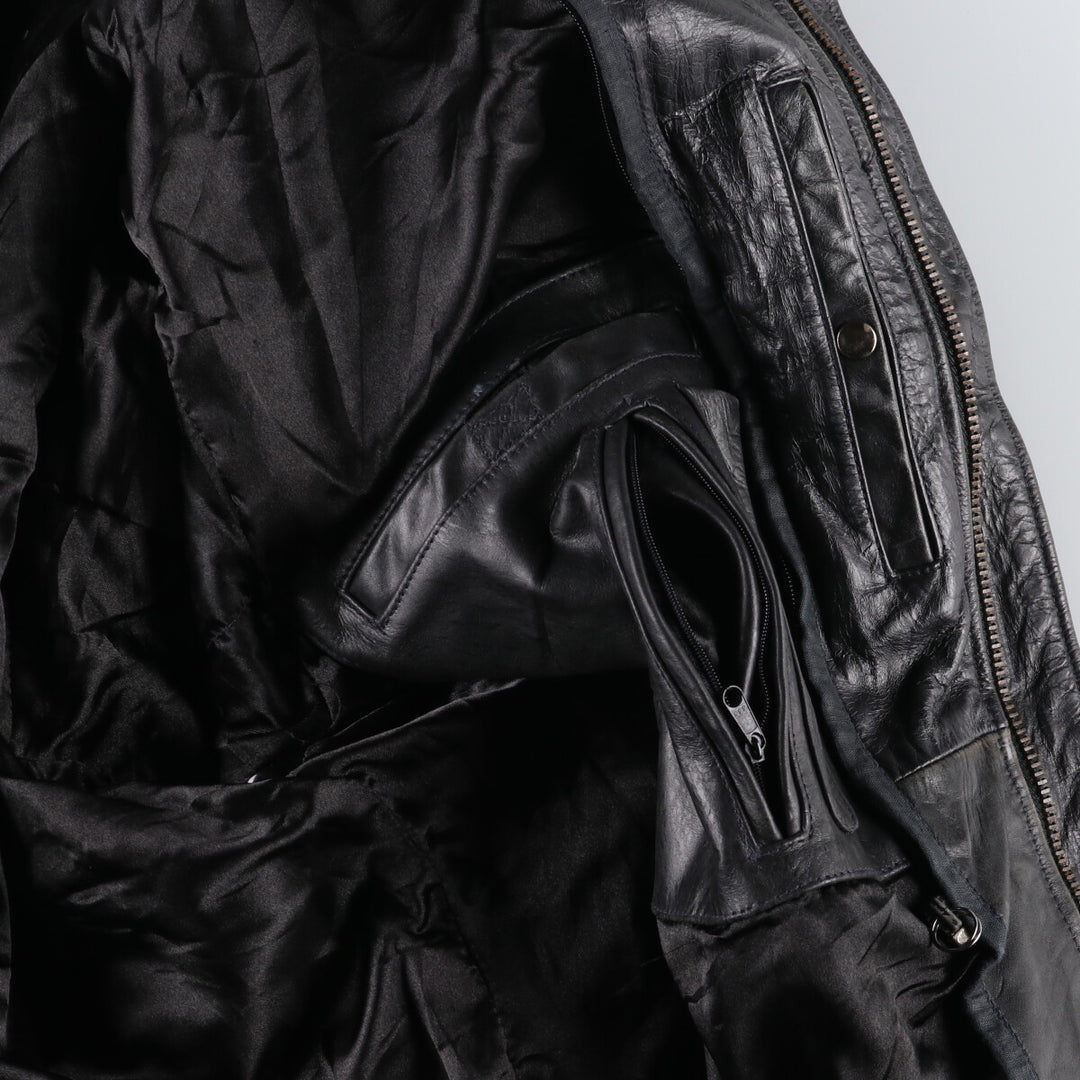 A-2 type leather flight jacket, men's equivalent to XXL /evb006393