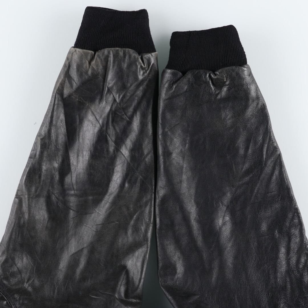 A-2 type leather flight jacket, men's equivalent to XXL /evb006393