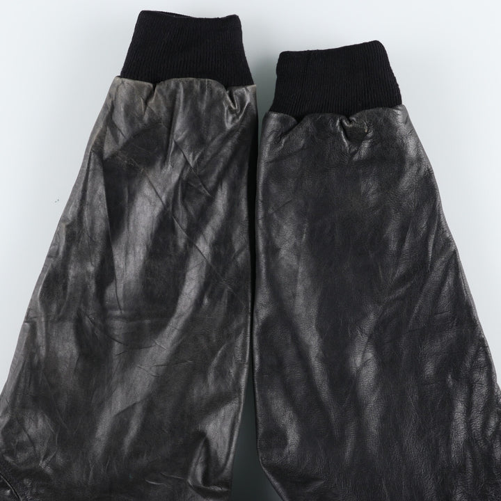 A-2 type leather flight jacket, men's equivalent to XXL /evb006393