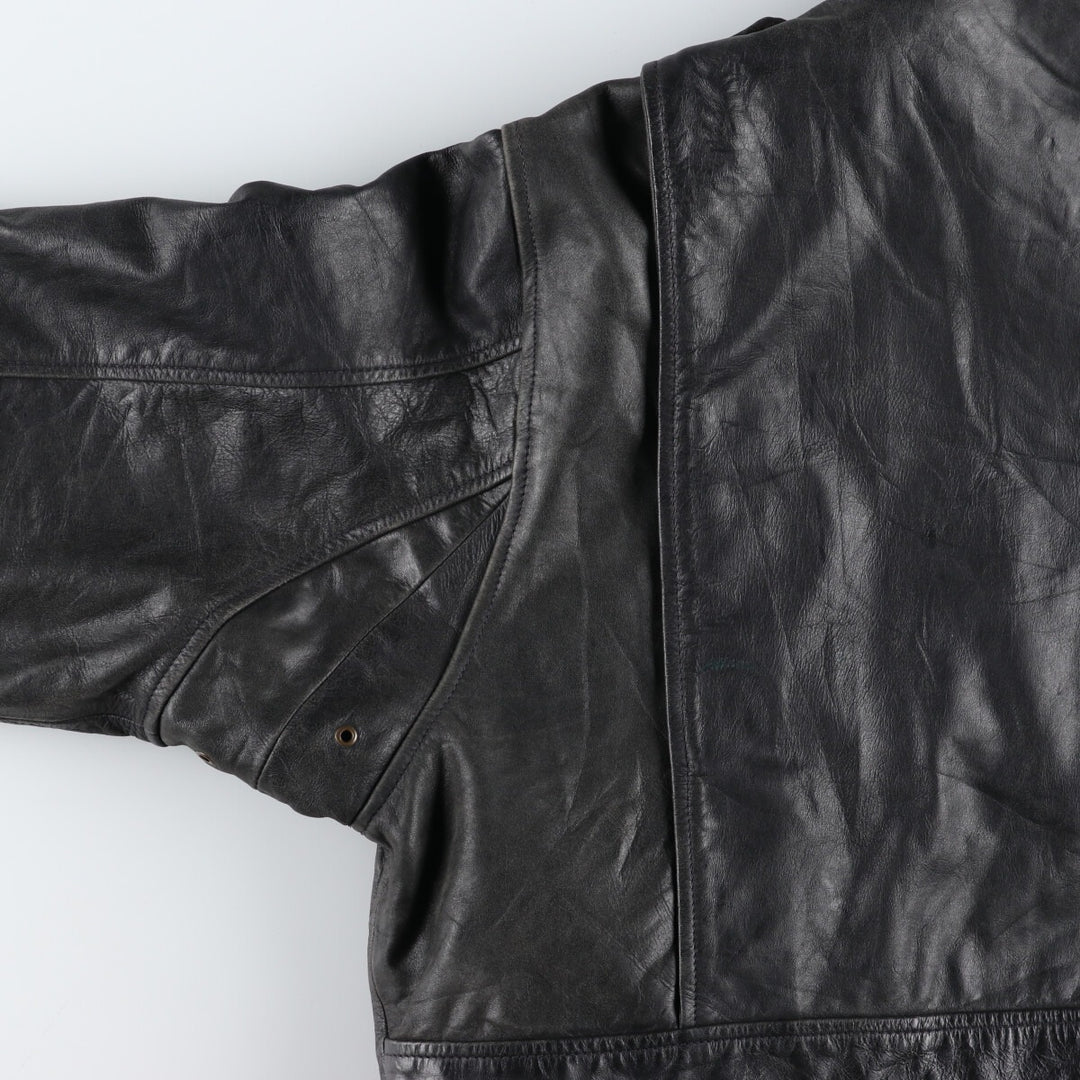 A-2 type leather flight jacket, men's equivalent to XXL /evb006393