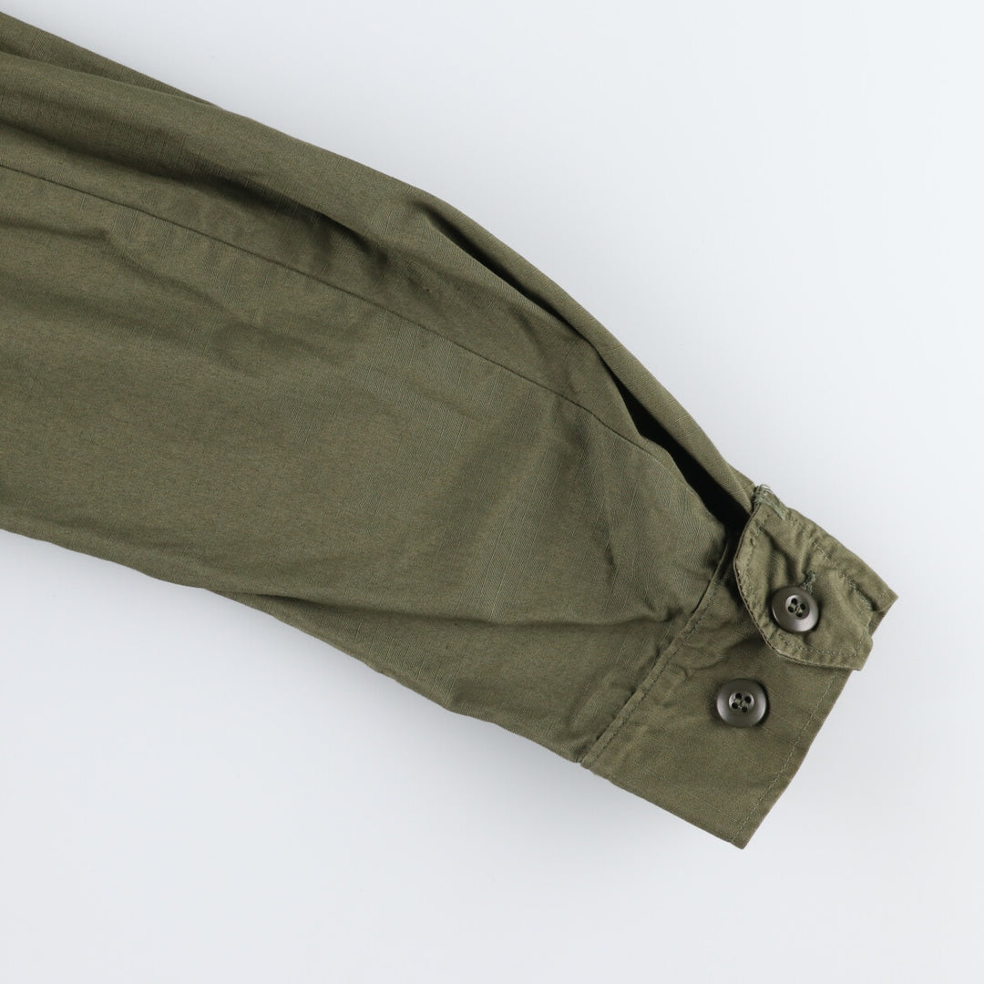 60'S US Military Jungle Fatigue 5th Military Combat Jacket Made in USA X-SMALL-REGULAR Men's XS /evb006443