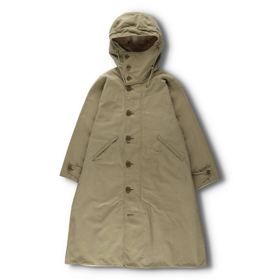 1940'S US Army genuine USARMY mountain troops reversible military snow parka made in USA men's XS equivalent vintage unclear Khaki type beige Vintage Second Hand