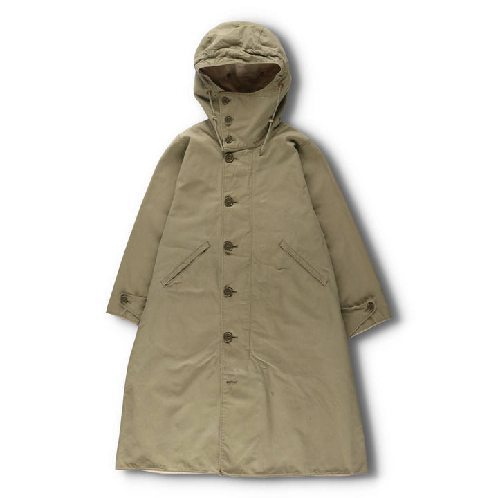 1940'S US Army genuine USARMY mountain troops reversible military snow parka made in USA men's XS equivalent vintage unclear Khaki type beige Vintage Second Hand