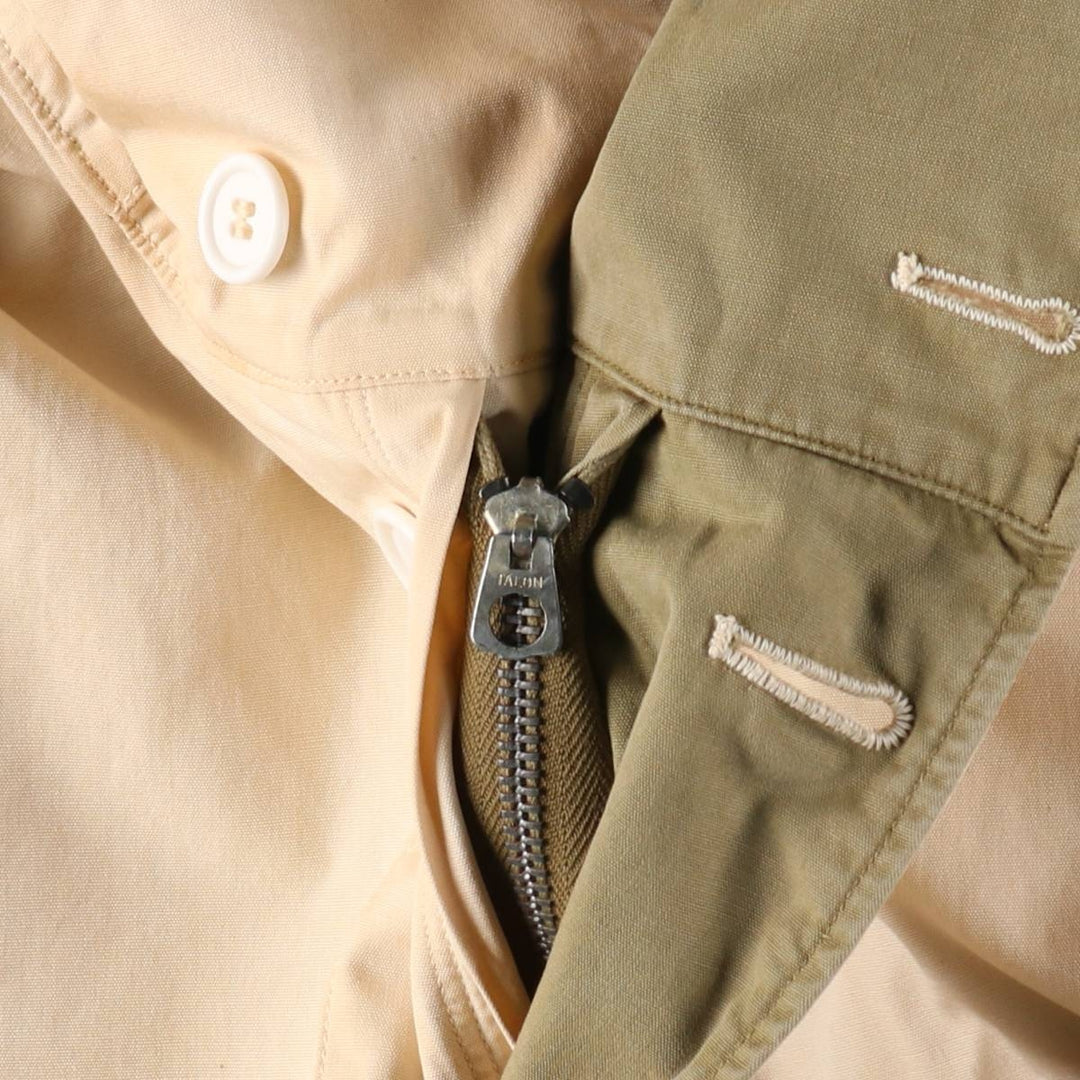 1940'S US Army genuine USARMY mountain troops reversible military snow parka made in USA men's XS equivalent vintage unclear Khaki type beige Vintage Second Hand