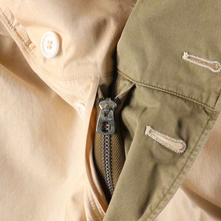 1940'S US Army genuine USARMY mountain troops reversible military snow parka made in USA men's XS equivalent vintage unclear Khaki type beige Vintage Second Hand