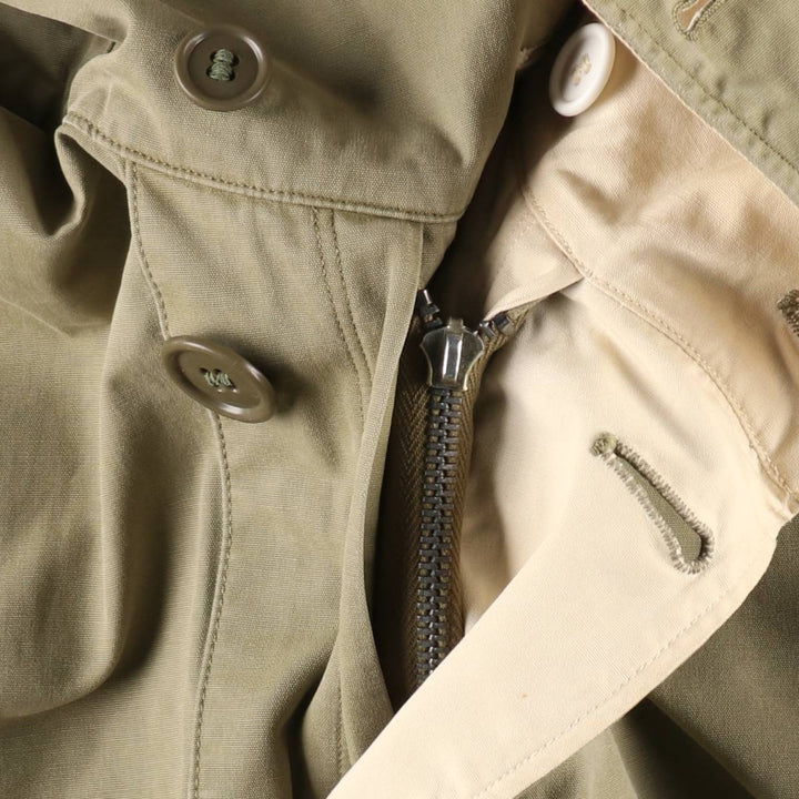 1940'S US Army genuine USARMY mountain troops reversible military snow parka made in USA men's XS equivalent vintage unclear Khaki type beige Vintage Second Hand