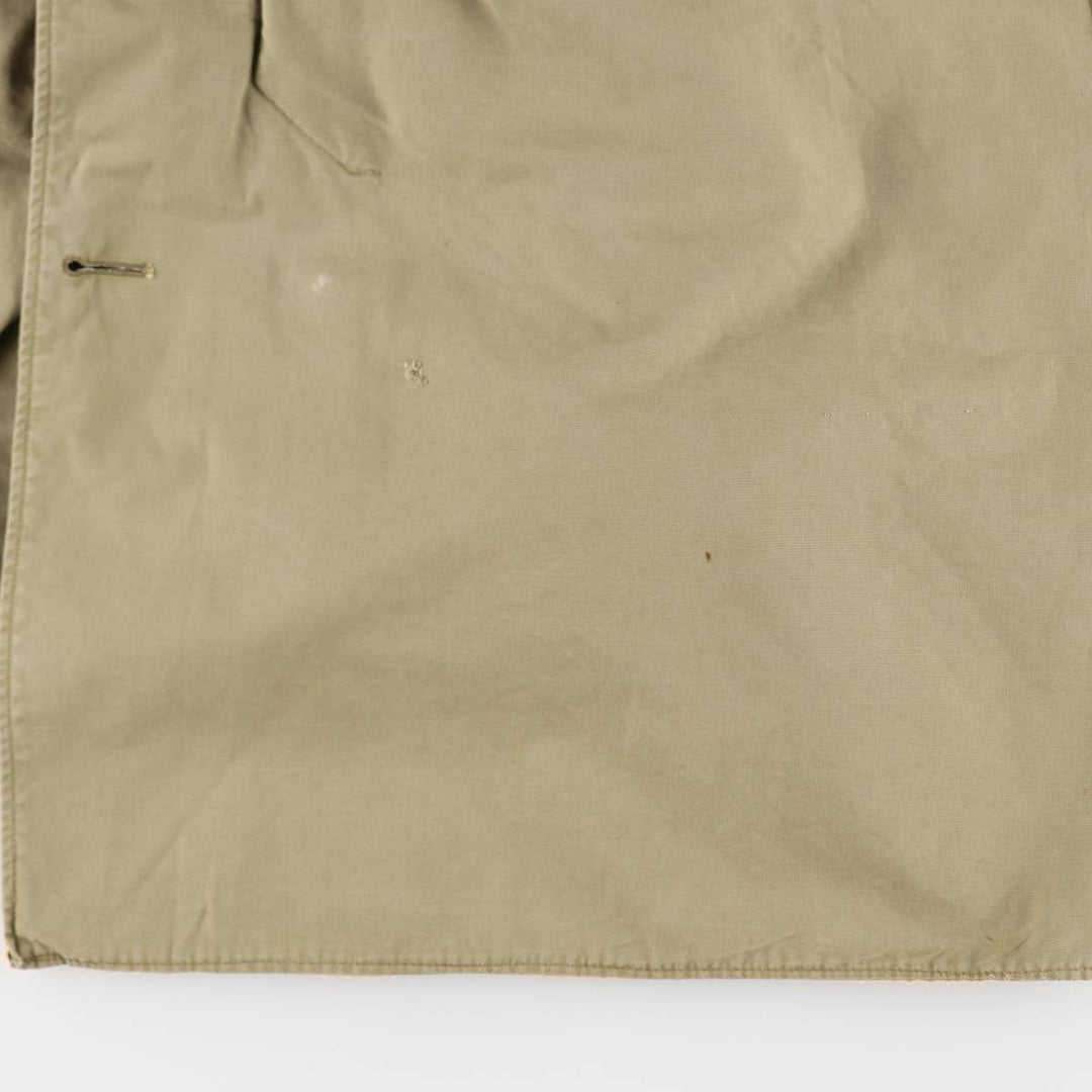 1940'S US Army genuine USARMY mountain troops reversible military snow parka made in USA men's XS equivalent vintage unclear Khaki type beige Vintage Second Hand