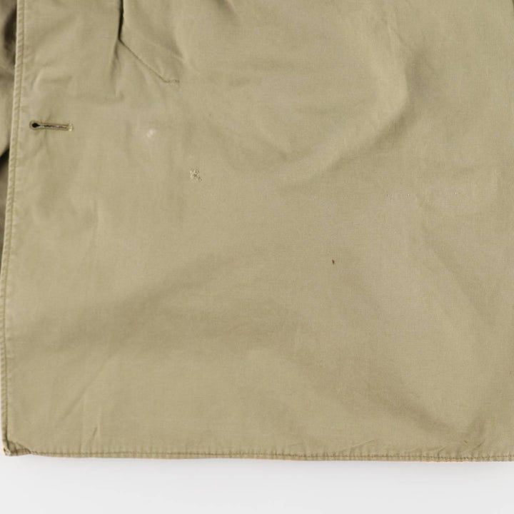 1940'S US Army genuine USARMY mountain troops reversible military snow parka made in USA men's XS equivalent vintage unclear Khaki type beige Vintage Second Hand