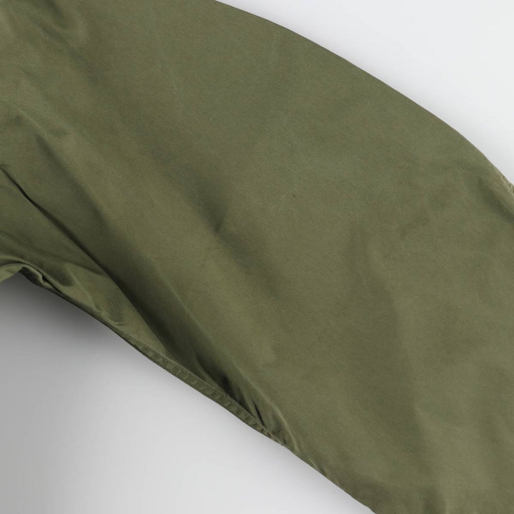 Genuine US military item, 1970'S USARMY M-65 field coat, mod coat, made in USA, LARGE REGULAR, men's L equivalent, vintage cotton Khaki type sage green Vintage Second Hand