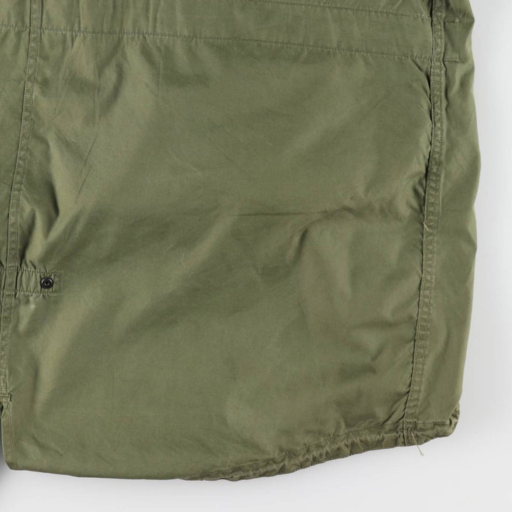 Genuine US military item, 1970'S USARMY M-65 field coat, mod coat, made in USA, LARGE REGULAR, men's L equivalent, vintage cotton Khaki type sage green Vintage Second Hand