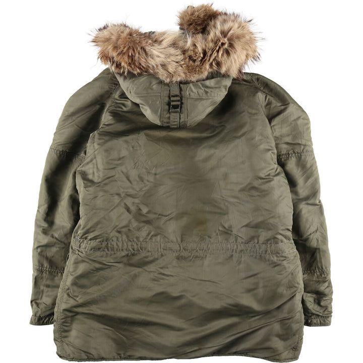 Genuine US military item, 1960'S N3-B military flight jacket, made in USA, MEDIUM, equivalent to men's M, vintage /evb006503