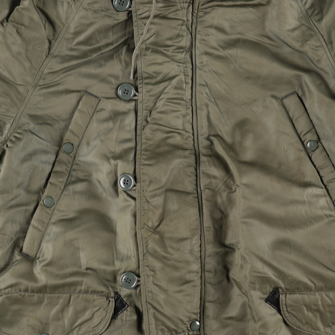 Genuine US military item, 1960'S N3-B military flight jacket, made in USA, MEDIUM, equivalent to men's M, vintage /evb006503