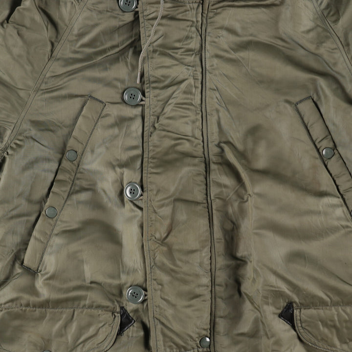 Genuine US military item, 1960'S N3-B military flight jacket, made in USA, MEDIUM, equivalent to men's M, vintage /evb006503