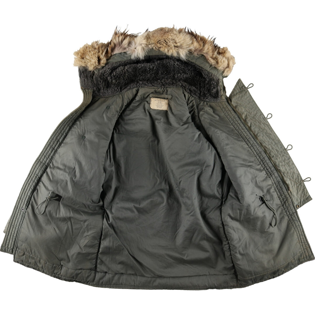 70'S US military genuine N-3B military flight jacket made in USA SMALL men's S equivalent vintage /evb006509