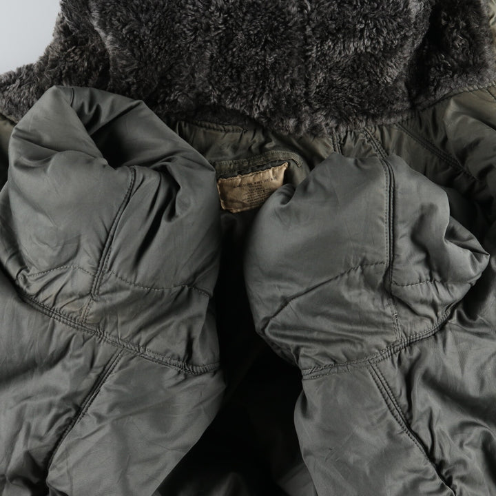 70'S US military genuine N-3B military flight jacket made in USA SMALL men's S equivalent vintage /evb006509