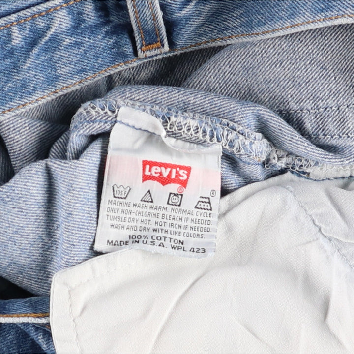 90'S Levi's 501 Straight Denim Pants Made in USA Men's W35 Vintage /evb006656