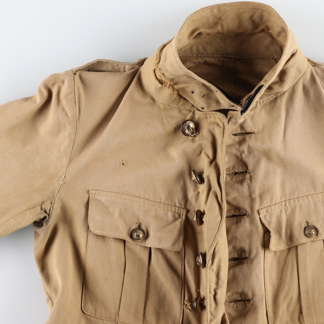 1930s-1940'S French Military Gendarmerie Gendarmerie Military Jacket Men's S Size Vintage unclear Beige type Vintage Second Hand