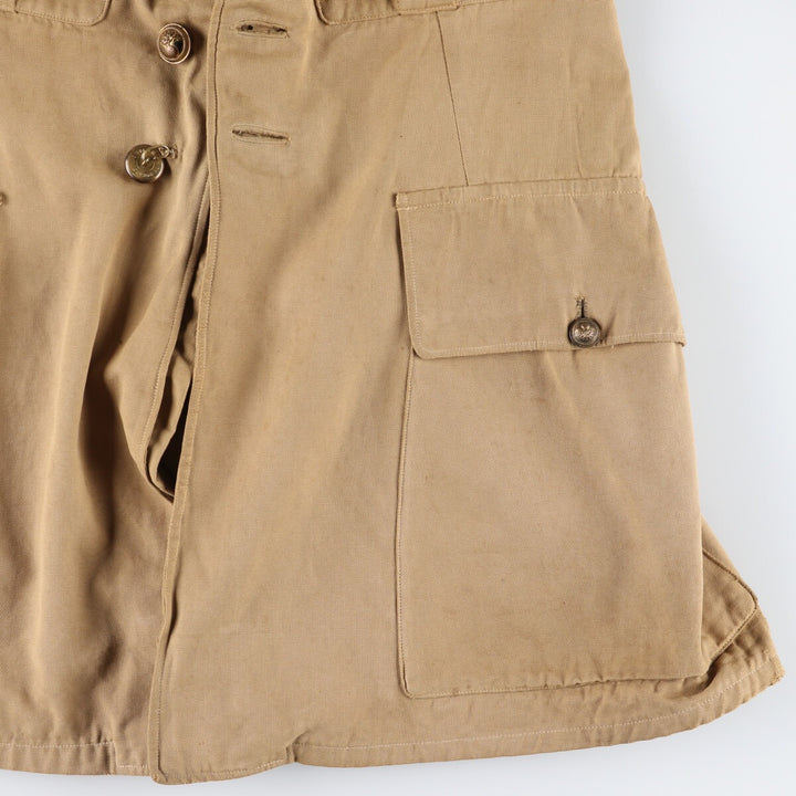 1930s-1940'S French Military Gendarmerie Gendarmerie Military Jacket Men's S Size Vintage unclear Beige type Vintage Second Hand