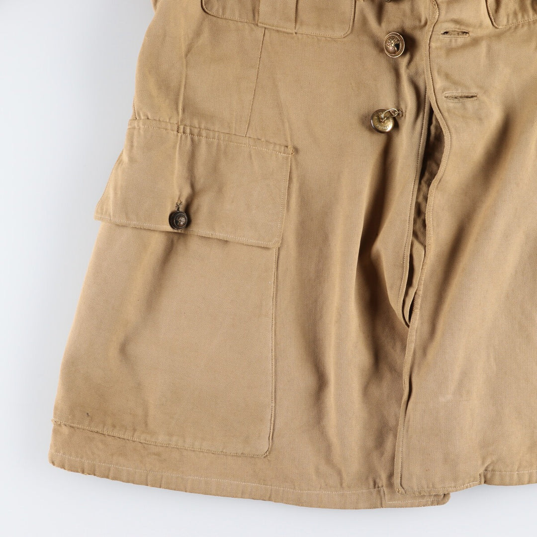 1930s-1940'S French Military Gendarmerie Gendarmerie Military Jacket Men's S Size Vintage unclear Beige type Vintage Second Hand