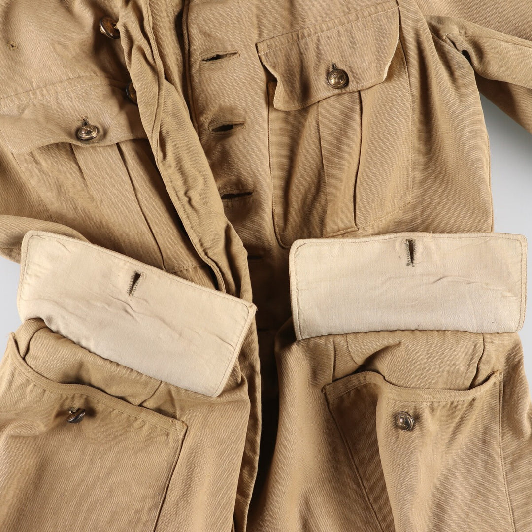 1930s-1940'S French Military Gendarmerie Gendarmerie Military Jacket Men's S Size Vintage unclear Beige type Vintage Second Hand