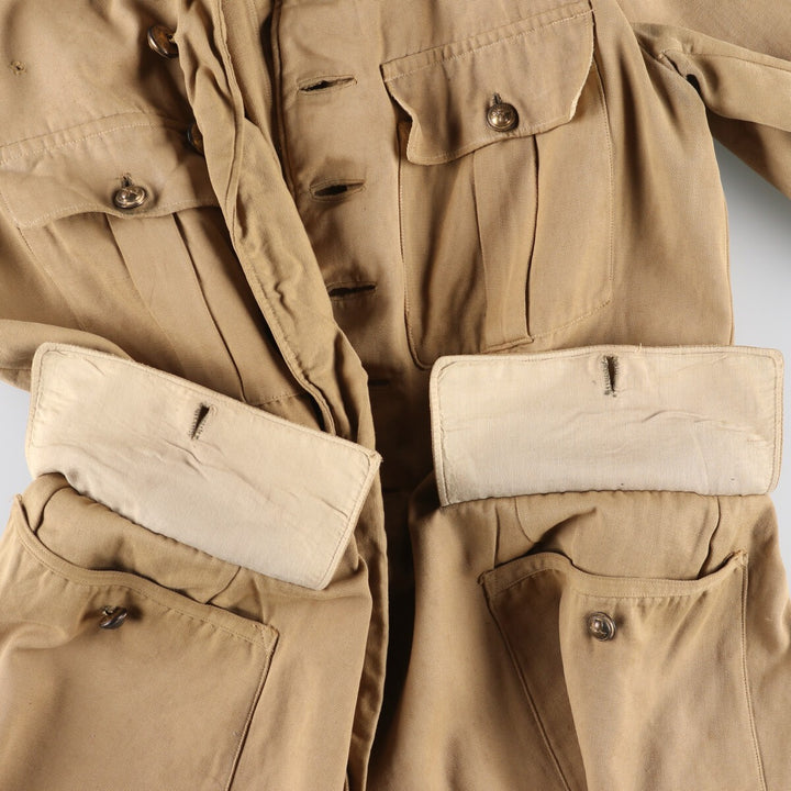 1930s-1940'S French Military Gendarmerie Gendarmerie Military Jacket Men's S Size Vintage unclear Beige type Vintage Second Hand