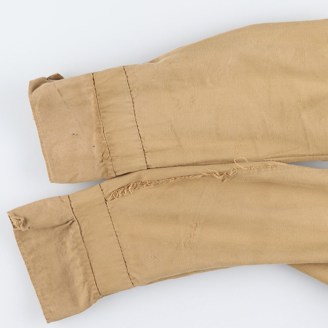 1930s-1940'S French Military Gendarmerie Gendarmerie Military Jacket Men's S Size Vintage unclear Beige type Vintage Second Hand