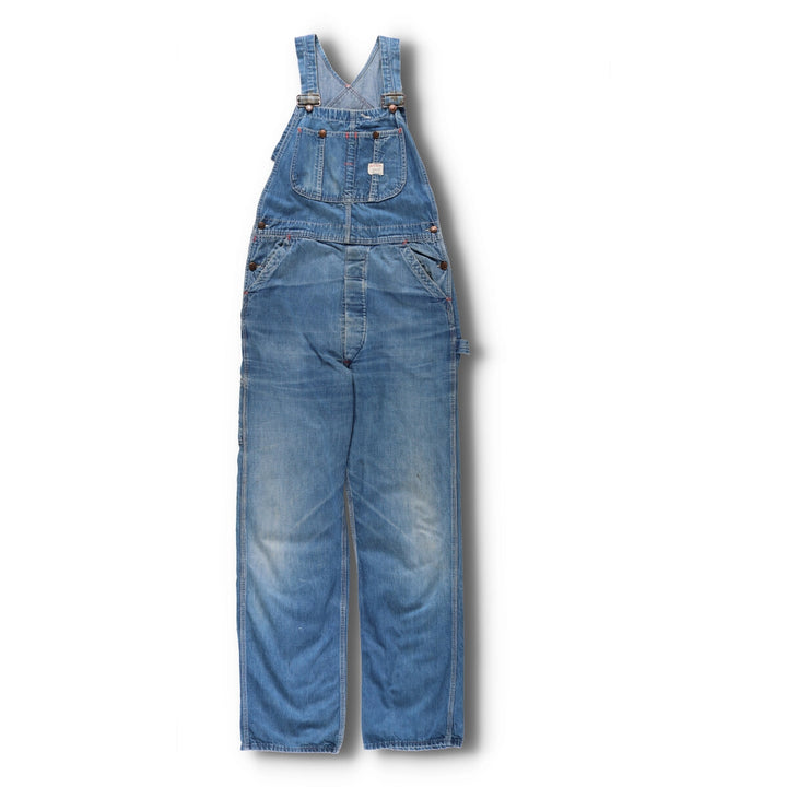 60's Penney's BIGMAC denim overalls, made in USA, men's w34 size, vintage /evb006737