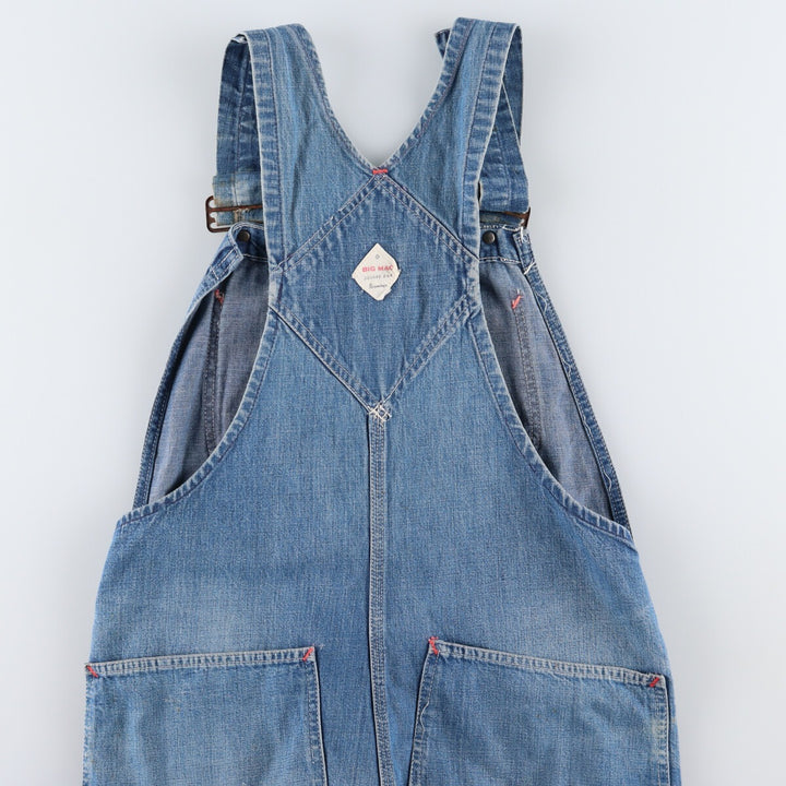 60's Penney's BIGMAC denim overalls, made in USA, men's w34 size, vintage /evb006737