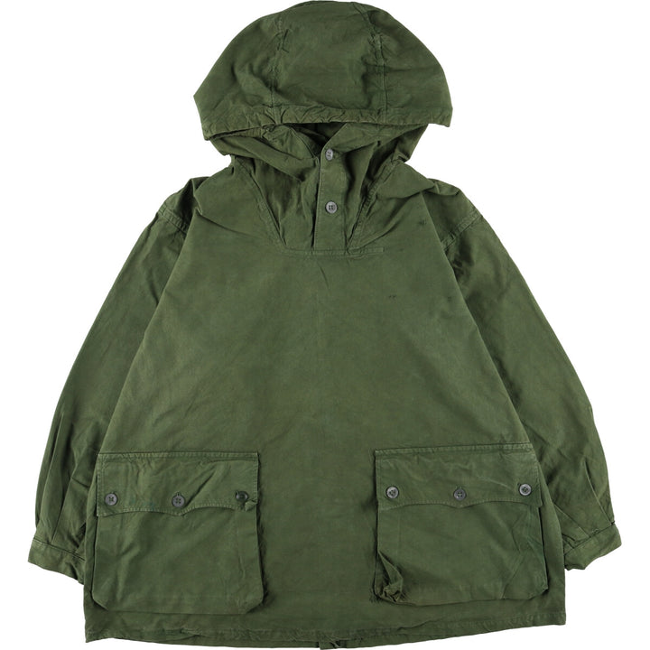 1940'S Swedish Army M-39 Military Snow Parka, Men's Size XL, Vintage unclear Khaki type sage green Vintage Second Hand