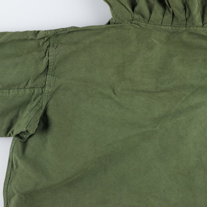 1940'S Swedish Army M-39 Military Snow Parka, Men's Size XL, Vintage unclear Khaki type sage green Vintage Second Hand