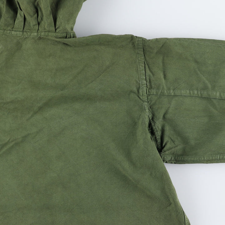 1940'S Swedish Army M-39 Military Snow Parka, Men's Size XL, Vintage unclear Khaki type sage green Vintage Second Hand