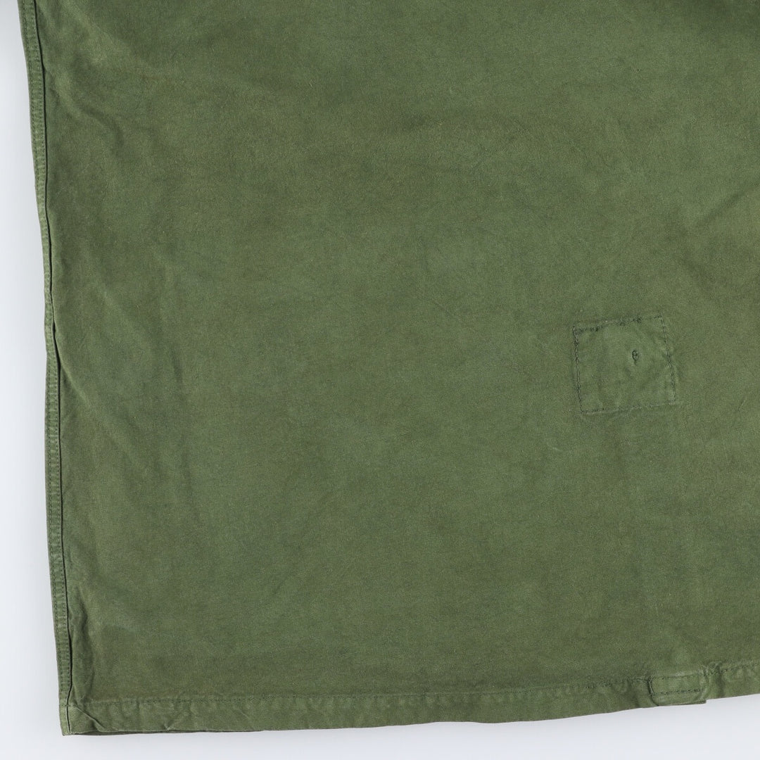 1940'S Swedish Army M-39 Military Snow Parka, Men's Size XL, Vintage unclear Khaki type sage green Vintage Second Hand