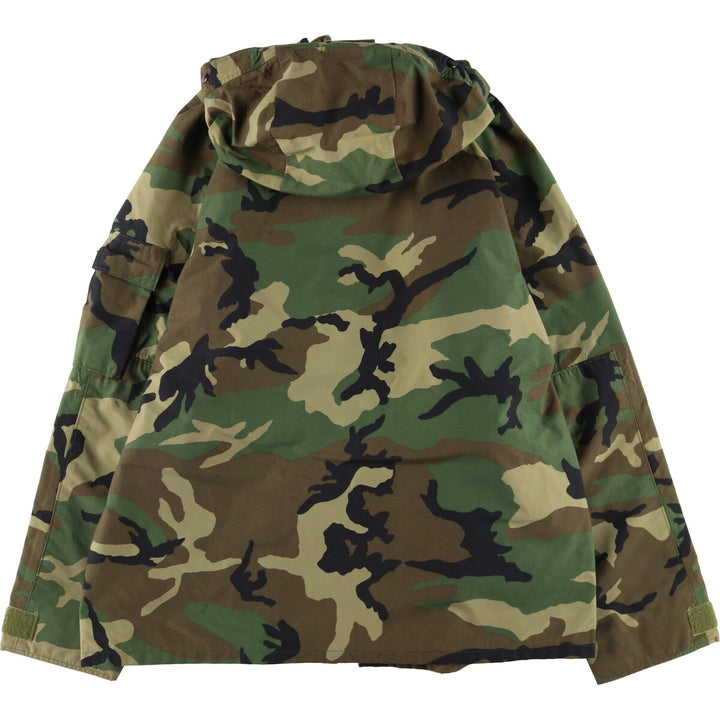 90'S US military genuine camouflage pattern ECWCS 1st GEN late model military Gore-Tex parka made in USA X-LARGE-LONG equivalent to men's XL /evb006795