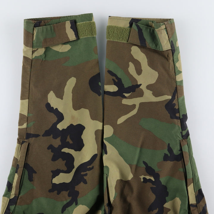 90'S US military genuine camouflage pattern ECWCS 1st GEN late model military Gore-Tex parka made in USA X-LARGE-LONG equivalent to men's XL /evb006795