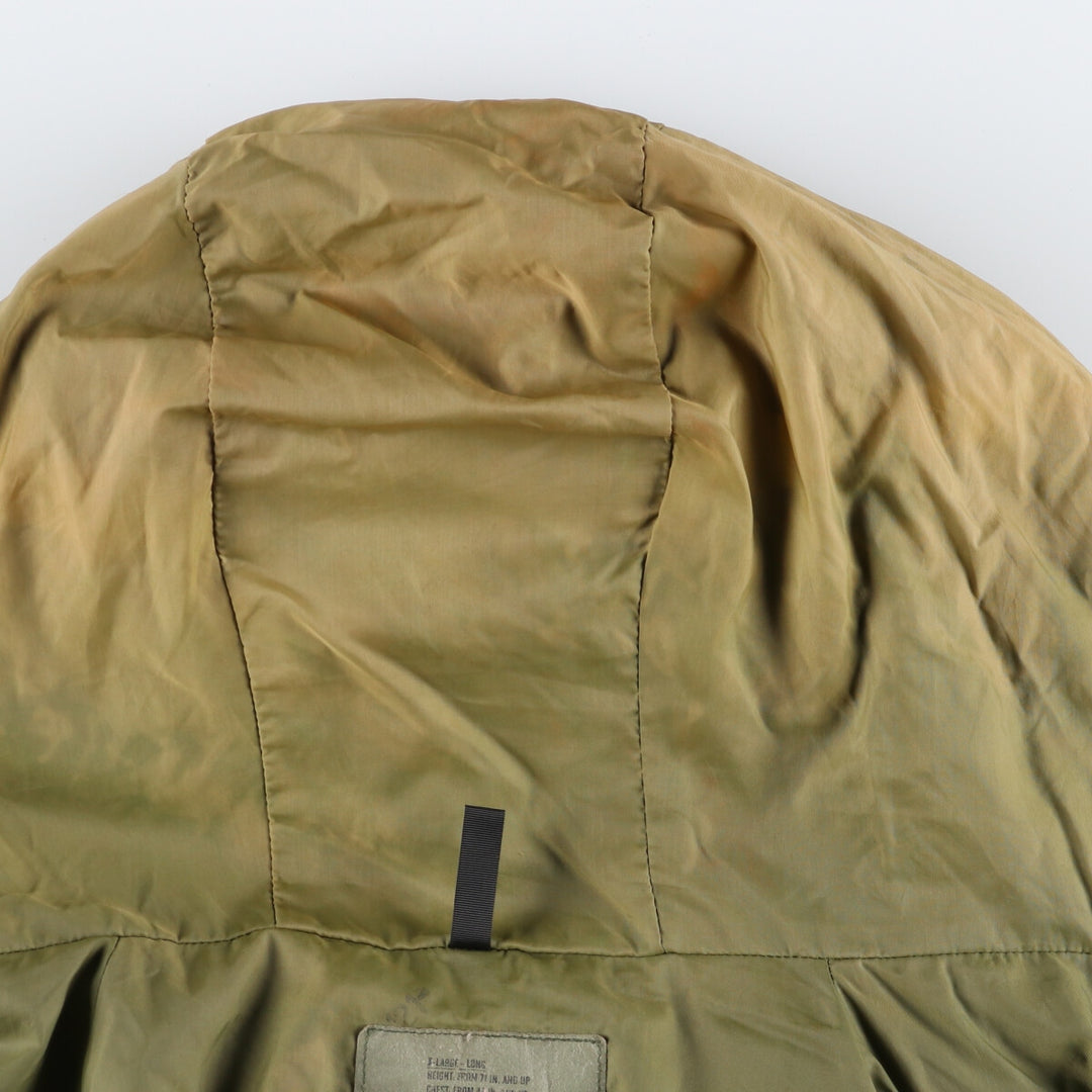 90'S US military genuine camouflage pattern ECWCS 1st GEN late model military Gore-Tex parka made in USA X-LARGE-LONG equivalent to men's XL /evb006795