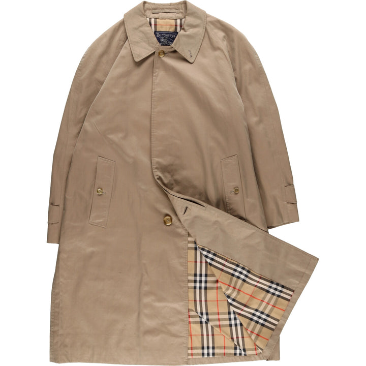 Burberry's 100% cotton Balmacaan coat, made in England, men's size S /evb006825