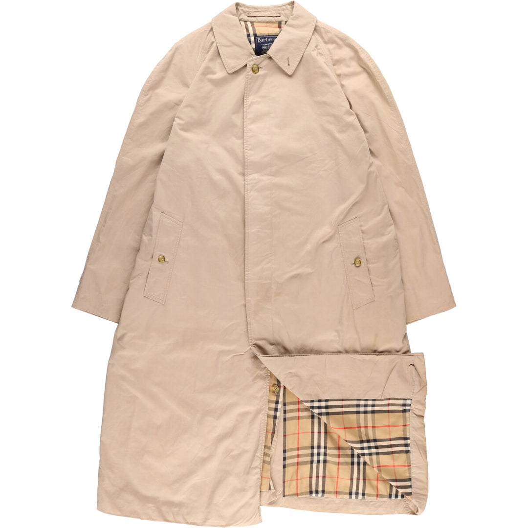 Burberry's 100% cotton Balmacaan coat, men's XL size /evb006859