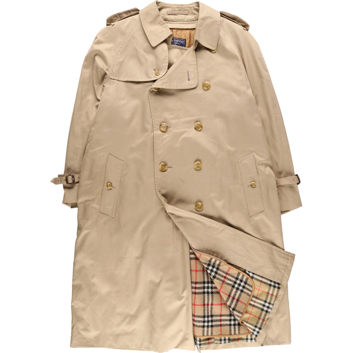 Burberry's trench coat with liner, made in the UK, men's size L /evb006862