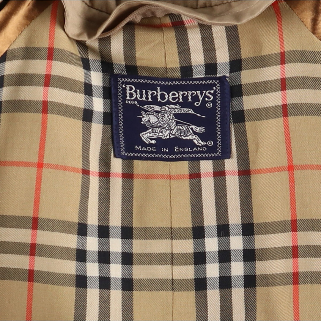 Burberry's trench coat with liner, made in the UK, men's size L /evb006862