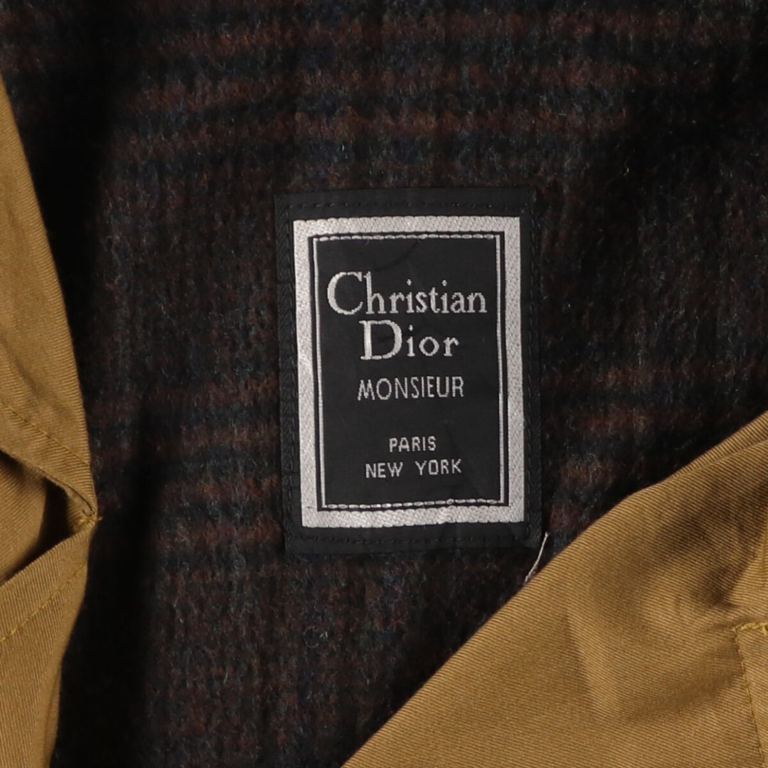 Christian Dior MONSIEUR trench coat, men's XL size /evb006864