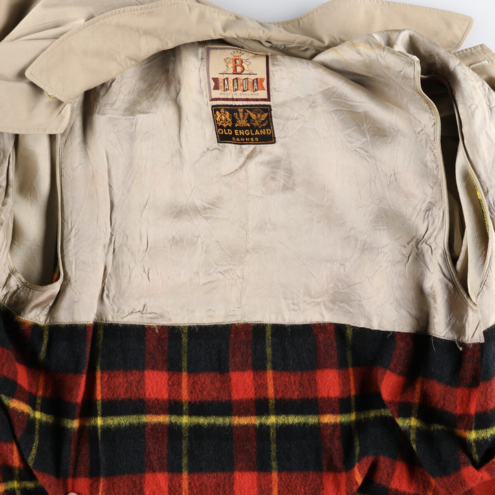 70s~80'S Baracuta Balmacaan Coat, Made in England, Men's L size, Vintage /evb006871