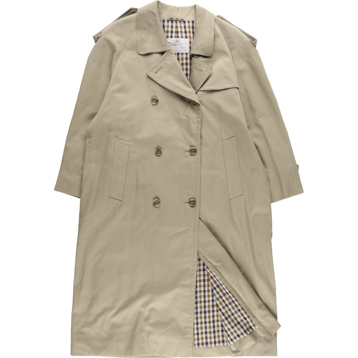 Aquascutum AQUA5 trench coat made in the UK, men's size L /evb006874