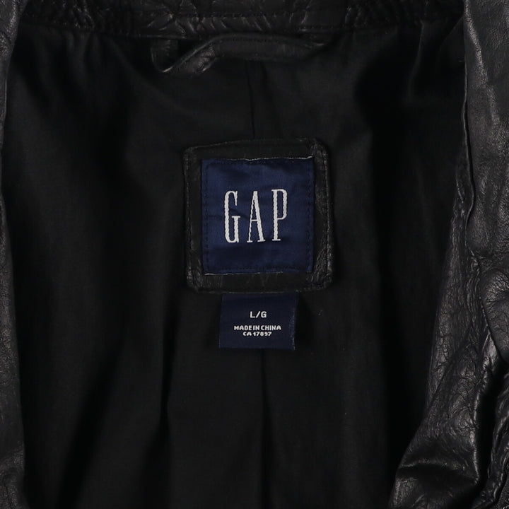 GAP Leather Blouson Type Men's L Size /evb006880