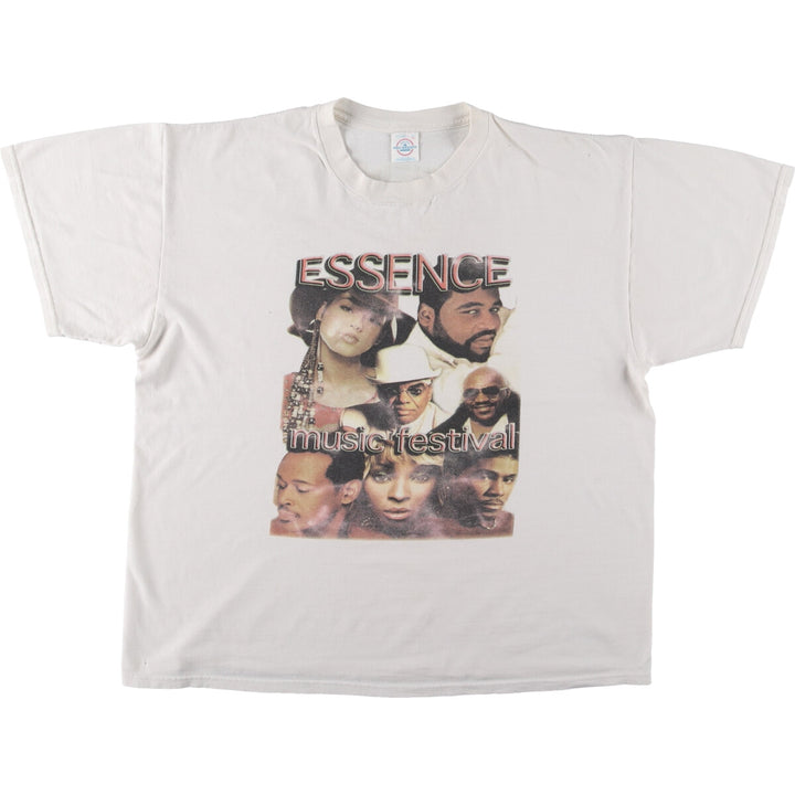 Delta DELTA ESSENCE MUSIC FESTIVAL Print Band T-Shirt Band Tee Men's XL equivalent /evb007003