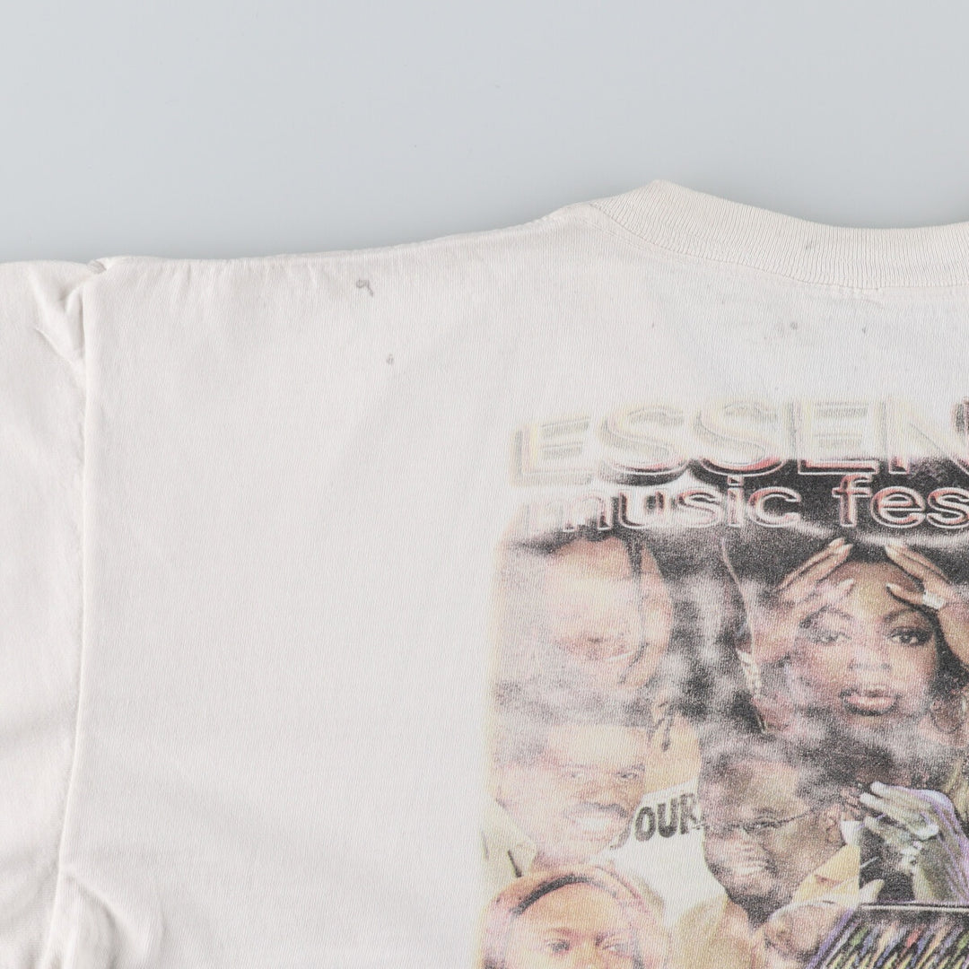 Delta DELTA ESSENCE MUSIC FESTIVAL Print Band T-Shirt Band Tee Men's XL equivalent /evb007003