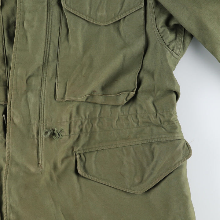 50s-60'S US military genuine M-51 military field jacket made in USA, SHORT SMALL, equivalent to men's S, vintage /evb007125