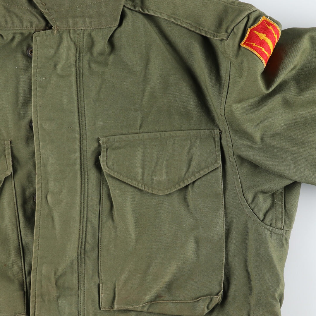 50s-60'S US military genuine M-51 military field jacket made in USA, SHORT SMALL, equivalent to men's S, vintage /evb007125